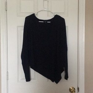 Asymmetrical sweater